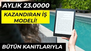 AÇIKLIYORUM Aylık 23000 TL para kazandıran Ekitap Nasıl yazılır [upl. by Aileek]