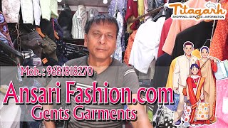 Ansari Fashioncom  Titagarh App  Titagarh Market [upl. by Anum]