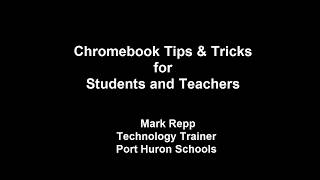 Chromebook Tips amp Tricks Pin a Tab in Chrome and Google Drive Tips [upl. by Inhsor467]