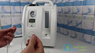 Hydrogen Breathing machine Make hydrogen water Hx600 SE [upl. by Aitnom]