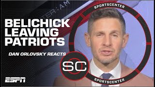 Dan Orlovsky admits he’s NOT SURPRISED by Bill Belichick news 🍿  SportsCenter [upl. by Karrah]