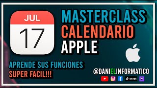 📲✅Apple CALENDARIO🔴📆MASTERCLASS 👍 Las APPS Nativas para iPhone iPad y Mac FÁCILES de ENTENDER [upl. by Nura608]