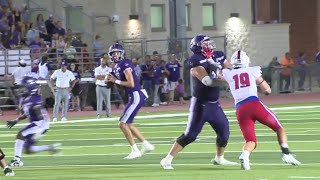 Highlights New Braunfels Canyon vs Boerne Champion BGC Football  Week 4 2023 [upl. by Leinahtan]