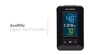 AcuRite Digital Thermometers [upl. by Ociral291]