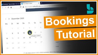 Microsoft Bookings Tutorial deutsch [upl. by Refinnaj757]