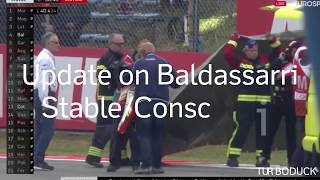 Update on Lorenzo Baldassarri Crash DutchGP [upl. by Patton431]