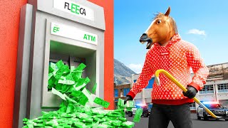 Robbing Every ATM Machine In GTA 5 RP [upl. by Sheridan]