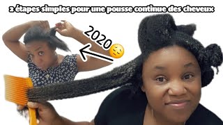 Pousse 3x plus rapide des cheveux après 1 applicationcroissance rapide et des cheveux plus forts [upl. by Ahseital]