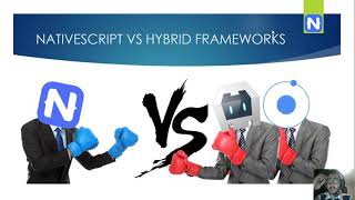 O que é NativeScript  Principais diferenças para o Ionic Xamarin e React [upl. by Tennaj]