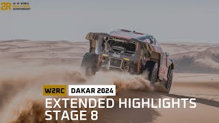 Extended Highlights  Stage 8  Dakar2024  W2RC [upl. by Eidnas]