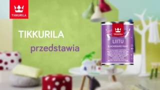 Tikkurila przedstawia Tikkurila Liitu  farba tablicowa w dowolnym kolorze [upl. by Yenahs287]