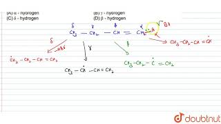 Which hydrogen in compound E is easily replaceable during bromination reaction in presence of [upl. by Remsen]