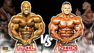 LOS MAS DUROS 🔥 PHIL HEATH 2011 en APRIETOS VS NICK WALKER NY PRO 2024 🤯 [upl. by Myrle692]