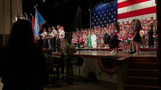 Second Grade Patriotic Performance June 2024 [upl. by Nnylyma26]