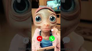 Alien Baby is Calling You 👋👽 alien [upl. by Amalbergas]