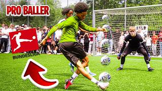 Bundesliga Profi vs U15 Academy Baller  Bestes 1vs1 Turnier Schweiz Edition 6⚽️🔥 [upl. by Adarbil]