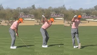 Rickie Fowler Iron Swing  Slow Motion  2023 [upl. by Shewmaker]