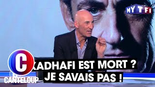 Nicolas Sarkozy  quotJai pas fait zigouiller Kadhafi quot  Cest Canteloup du 1er novembre 2017 [upl. by Massiw790]