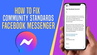 How To Fix Community Standards Facebook Messenger 2024 [upl. by Dusza1]