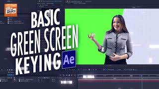 Basic green screen keying in After Effects  Spill suppressor tutorial [upl. by Amery]