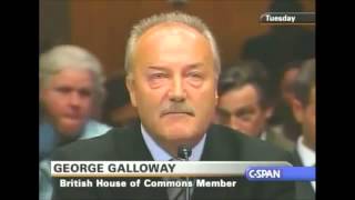 George Galloway vs the US Senate FULL TESTIMONY [upl. by Alohs775]