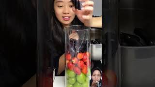 MUKBANG SEMANGKA BERANAK ‼️erikakaashorts watermelon fruit [upl. by Gayelord]