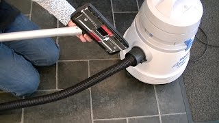 Hoover Aquamaster S4470 Vacuum Cleaner Dry Pick Up Demonstration Part Two [upl. by Alenas]