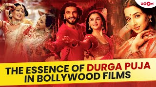 From Devdas to Rocky Aur Rani Kii Prem Kahani Bollywood films showcasing Durga Pujas essence [upl. by Enattirb]