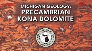 Michigan Geology  The Precambrian  Kona Dolomite [upl. by Adnoraj207]