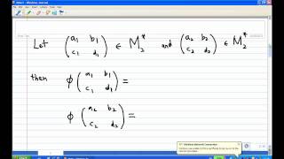 Group Homomorphismmp4 [upl. by Akirdna]