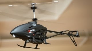 HeliPalcom  UDI U13A Mini Spy Helicopter wGyro Test Flight [upl. by Nodyroc]