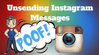 How to Unsend Instagram Messages and Pictures [upl. by Evad]