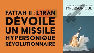 LIran dévoile son missile hypersonique qui peut atteindre TelAviv en moins de 400 secondes [upl. by Eeram]