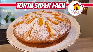 TORTA MATERA con durazno SUPER ESPONJOSA [upl. by Auburn]