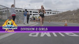 2023 XC  CIFss Finals 08 Girls D2 [upl. by Orvah325]