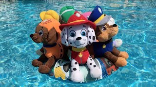 La Patrulla canina y la fiesta acuatica en la piscina  Capitulo 10 Paw Patrol en español [upl. by Tletski]