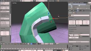 Tutorial for Blender  Armatures Loop Cuts and BBones [upl. by Adelric11]