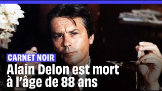 Alain Delon acteur mythique du cinéma français est mort [upl. by Nira761]