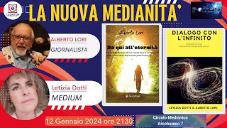 quotLa nuova Medianitàquot con Alberto Lori e la medium Letizia Dotti 1 appuntamento [upl. by Neerhtak]