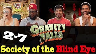 Gravity Falls  2x7 Society of the Blind Eye  Group Reaction [upl. by Anaek]