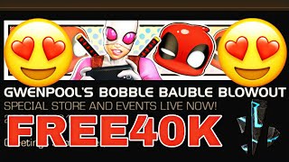 Free 40K 6 Star Shards From Gwenpools Bobble Bauble Blowout  Marvel Contest of Champions [upl. by Delbert]