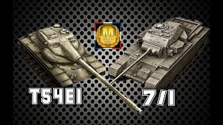 Randoms Tanks 3 T54E1Centurion 71 world of tank blitz Easy ace gameplay  4500 DMG [upl. by Hairahcaz]