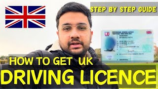 Easy steps to get UK driving Licence [upl. by Eelirrem]