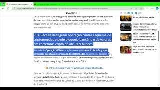 PF e Receita Federal bloqueiam R 9 bilhões em corretoras de criptomoedas e bancos [upl. by Moriyama]