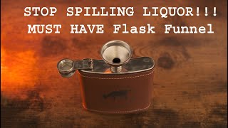 How to fill a HIP FLASK  A MUST own if you have a FLASK [upl. by Blanch]