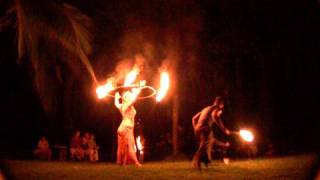 Yalang Yalang Fire Spinning Show [upl. by Lotson]