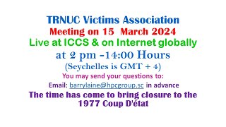 TRNUC Victims Association Meeting [upl. by Fagaly]