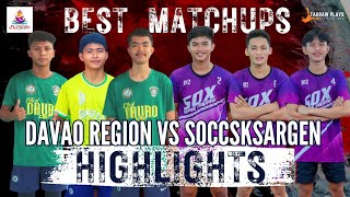 SEPAK Takraw Best Matchups in Mindanao league 2023 [upl. by Wack]