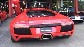 ①Lamborghini Murcielago LP640 Exhaust Sound マフラー音 Box tail Ver Kreissieg [upl. by Akiria]