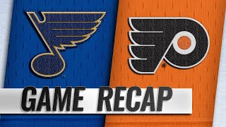 Binnington shuts out Flyers in 30 win [upl. by Ephram]